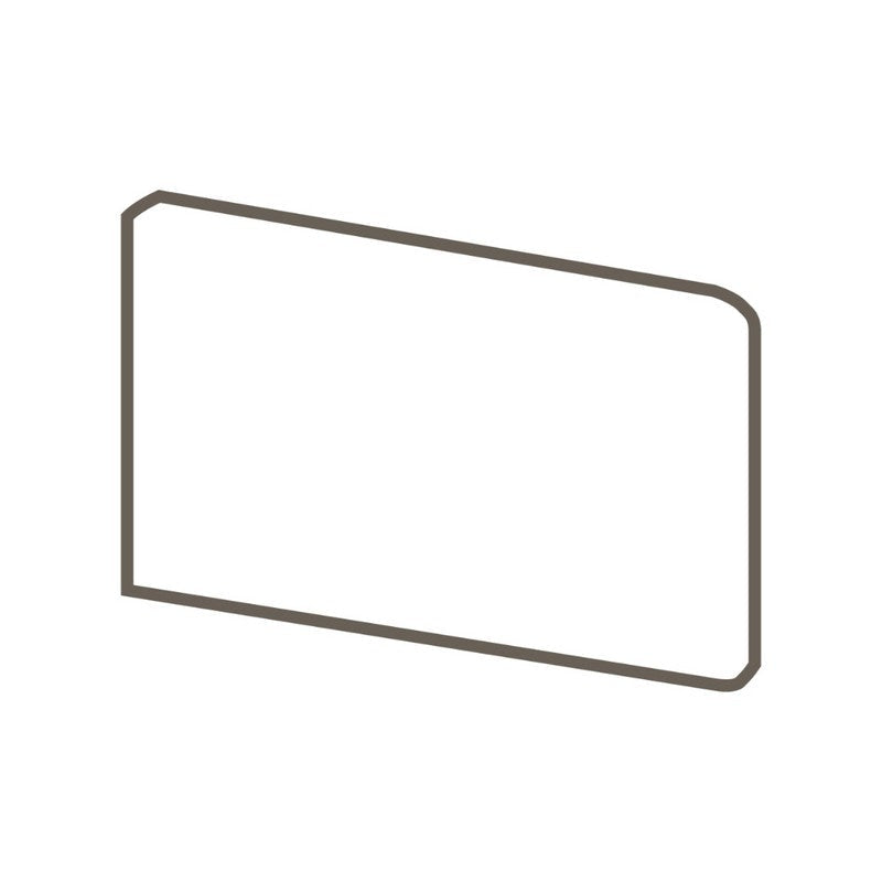 Daltile Color Wheel Classic 3" x 6" Ceramic Bullnose Left Corner