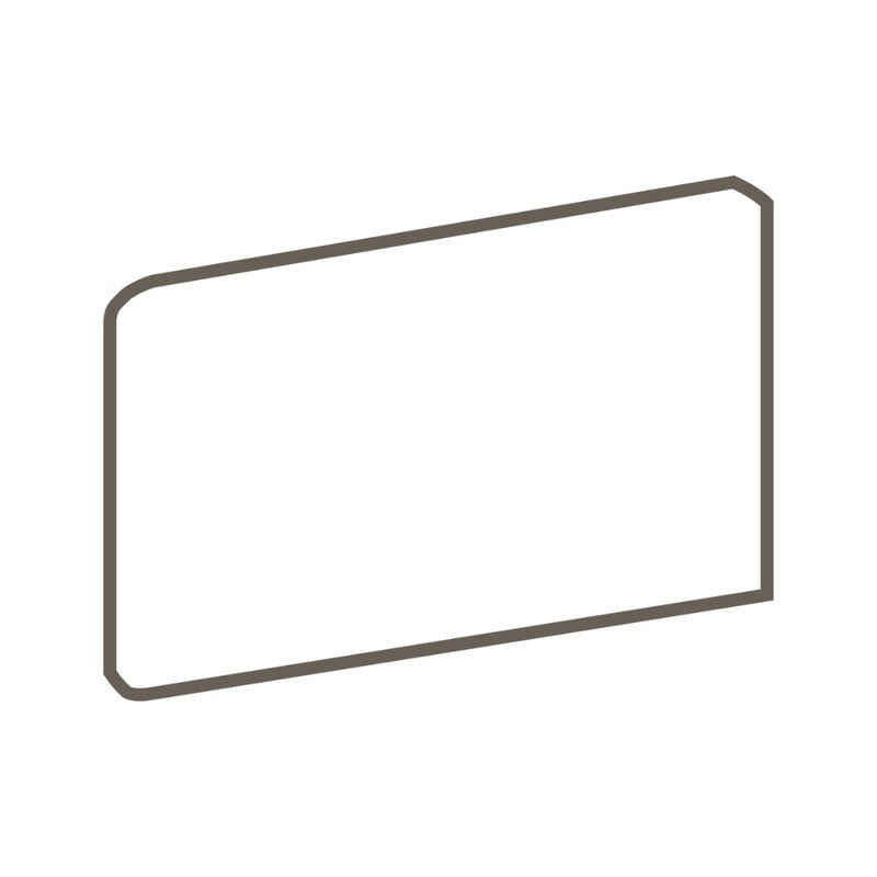 Daltile Color Wheel Classic 3" x 6" Ceramic Bullnose Right Corner