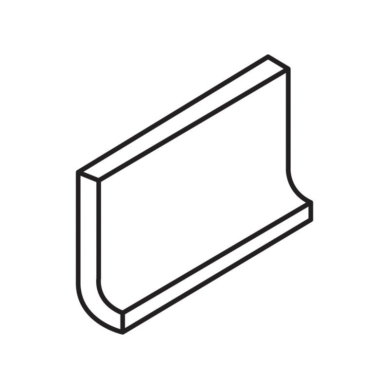 Daltile Color Wheel Classic 3" x 6" Ceramic Cove Base