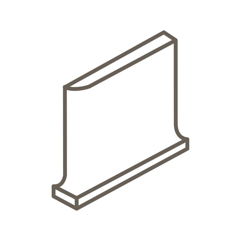 Daltile Color Wheel Classic 4" x 4" Ceramic Right Cove Corner