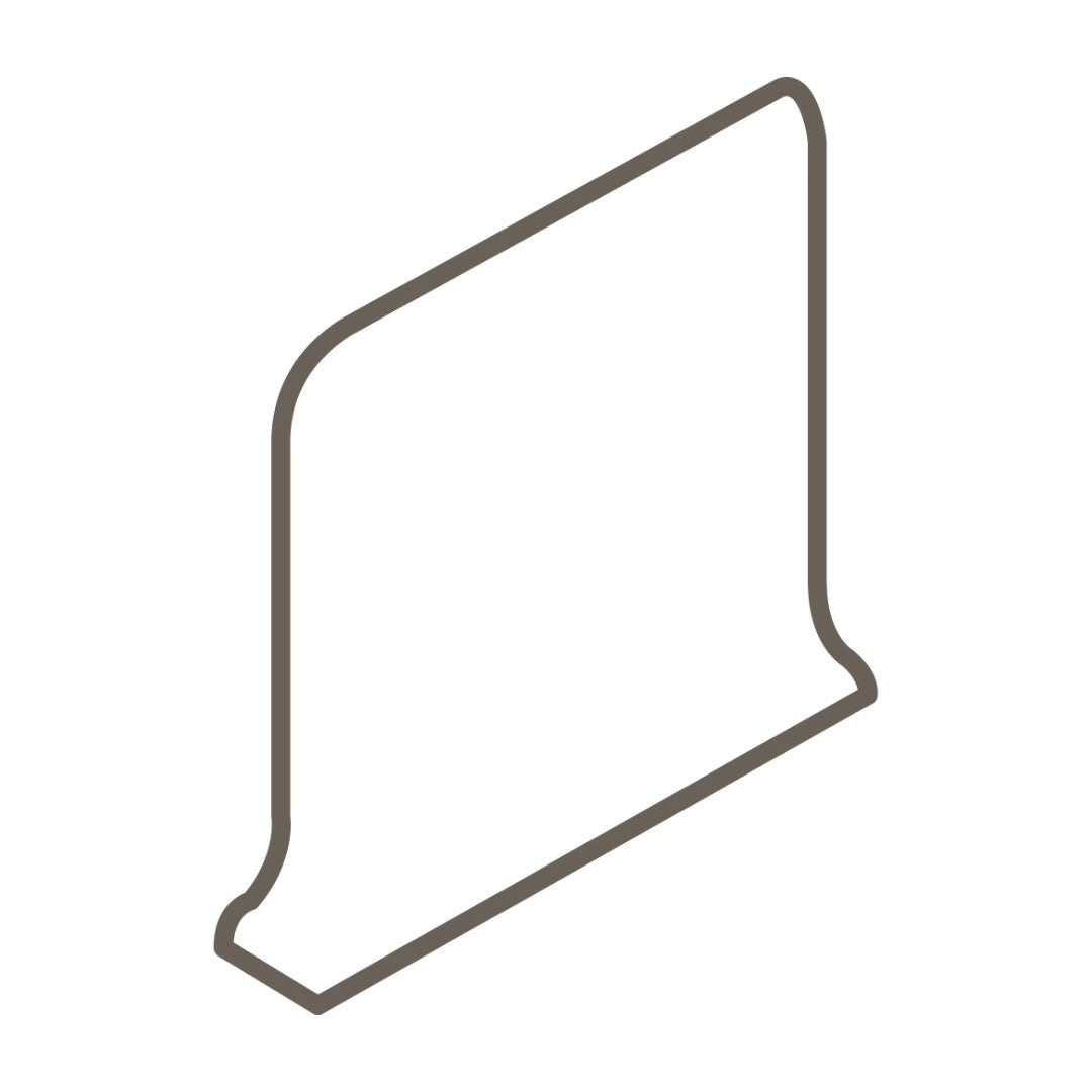 Daltile Color Wheel Classic 6" x 6" Ceramic Right Cove Base