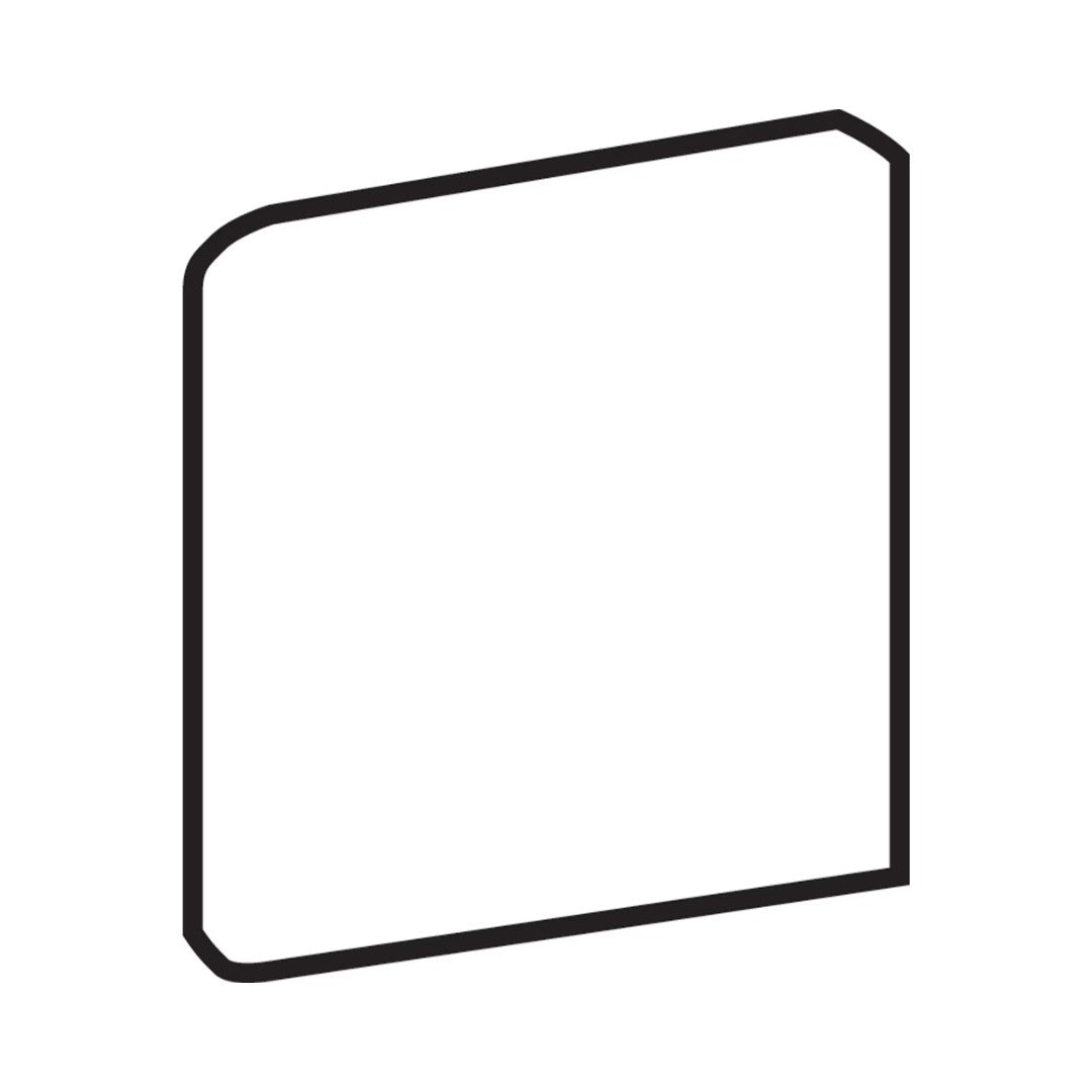 Daltile Color Wheel Classic 6" x 6" Ceramic Bullnose Corner