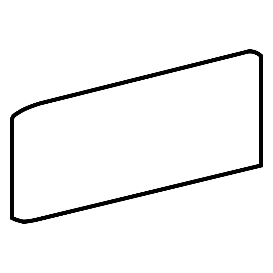 Daltile Colormatch S44D9 - 4" x 12" Ceramic 16" Side Bullnose