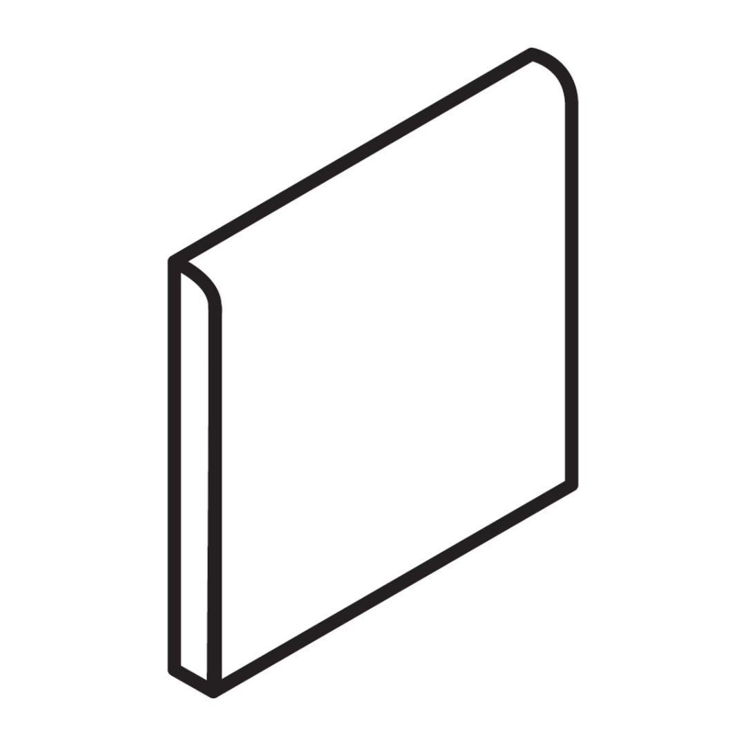 Daltile Colormatch S4669 - 6" x 6" Ceramic Bullnose