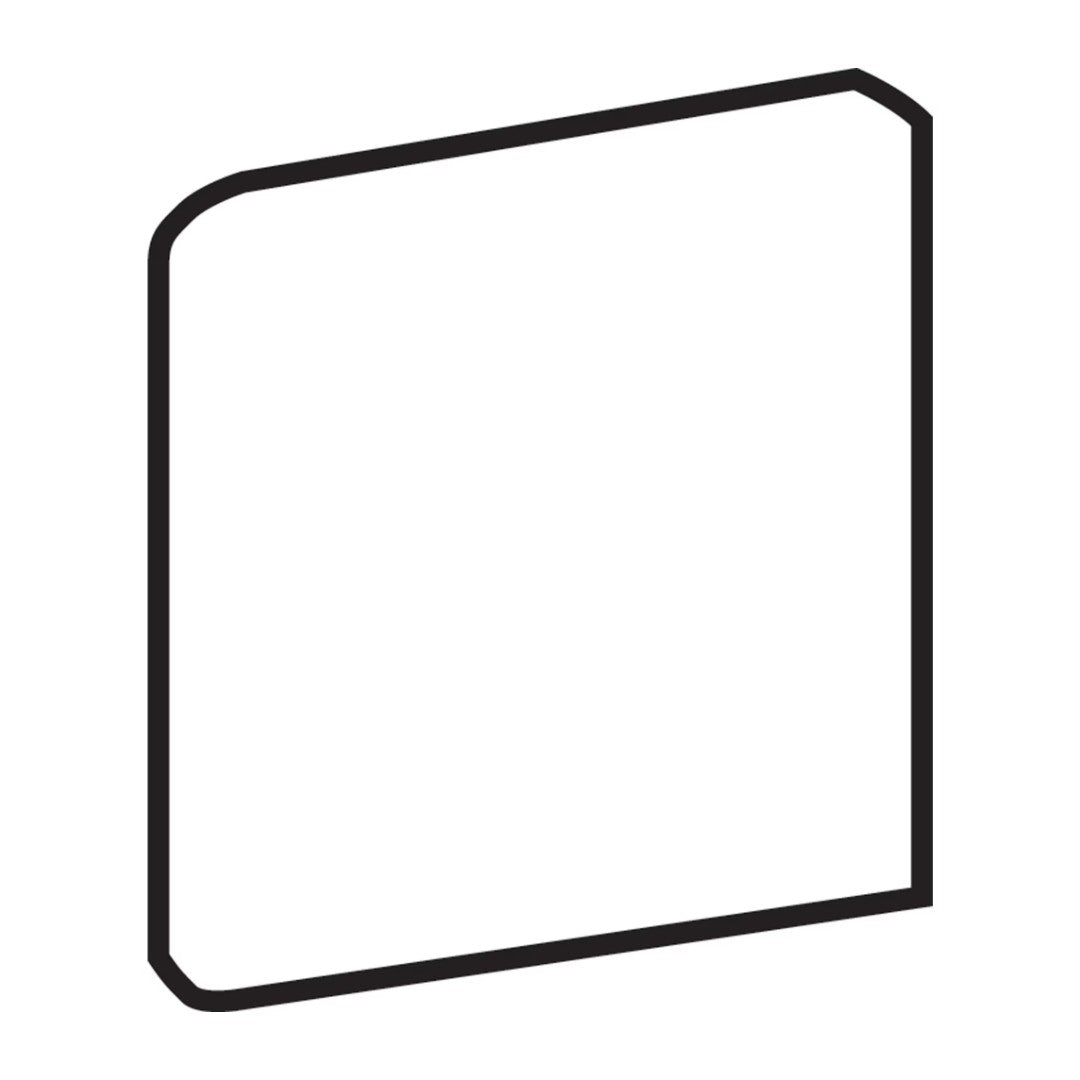 Daltile Colormatch SCRL4669 - 6" x 6" Ceramic Bullnose Corner