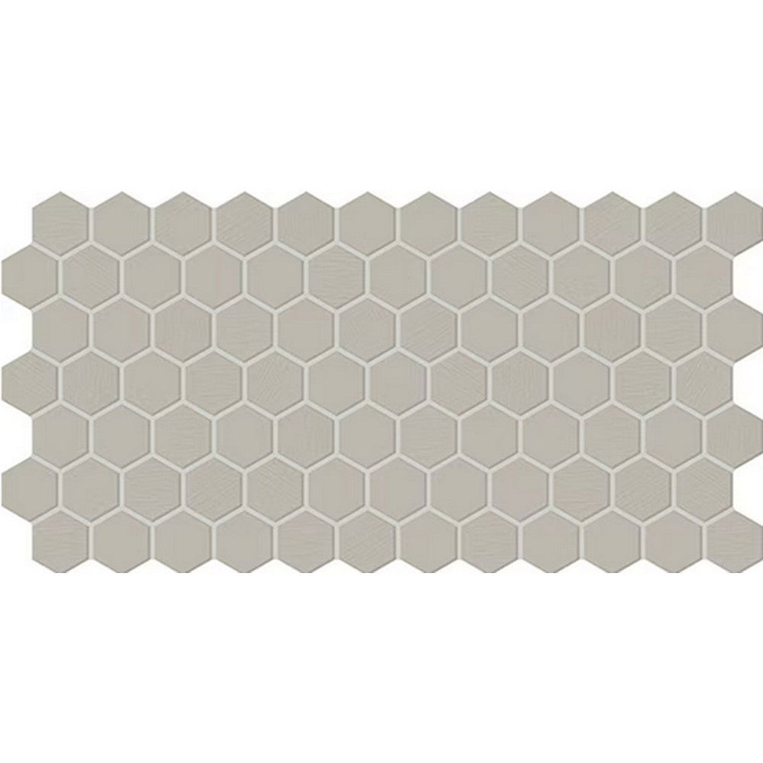 Daltile Keystones 12" x 24" Matte Porcelain 2" Hexagon Mosaic