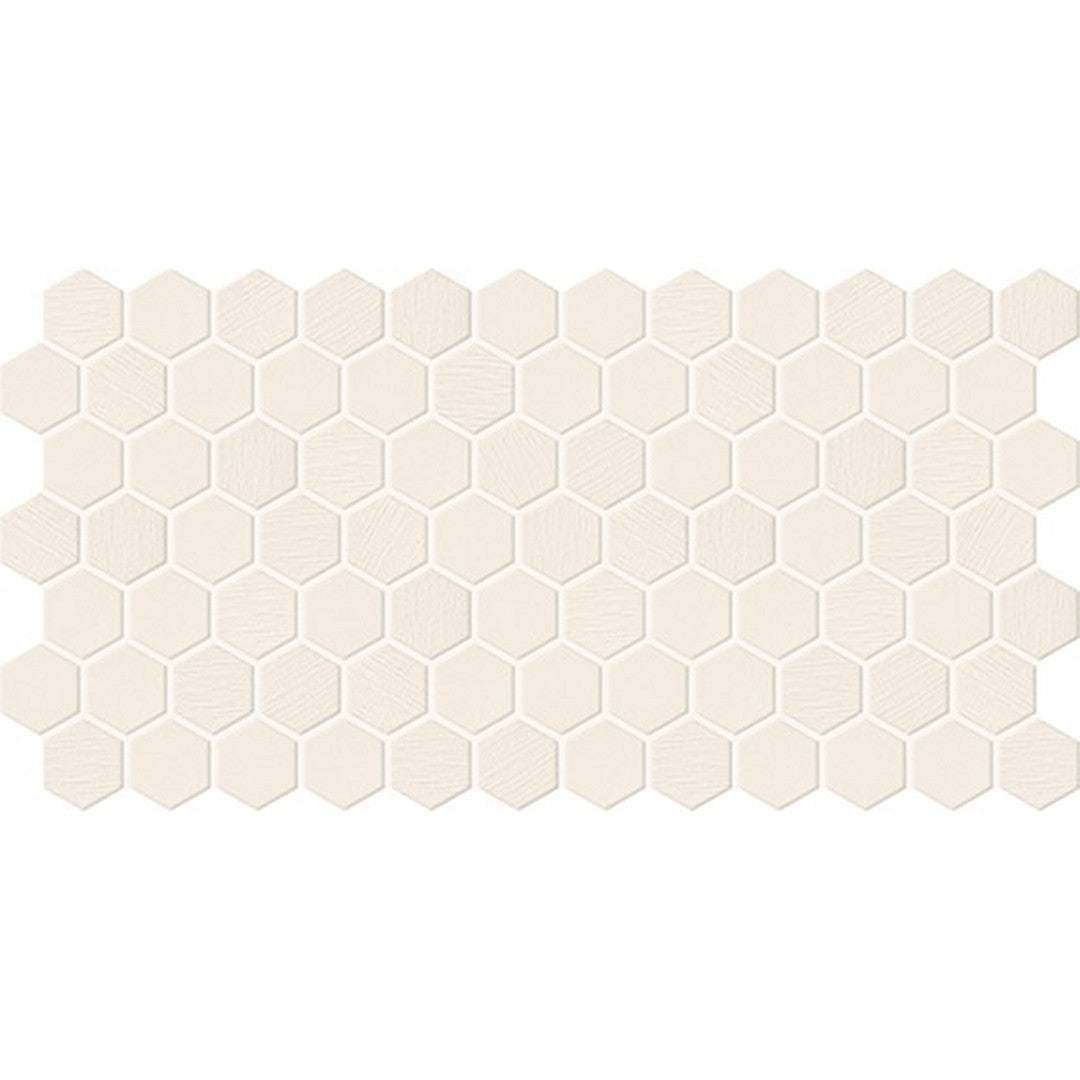 Daltile Keystones 12" x 21" Matte Porcelain 1" Hexagon Mosaic