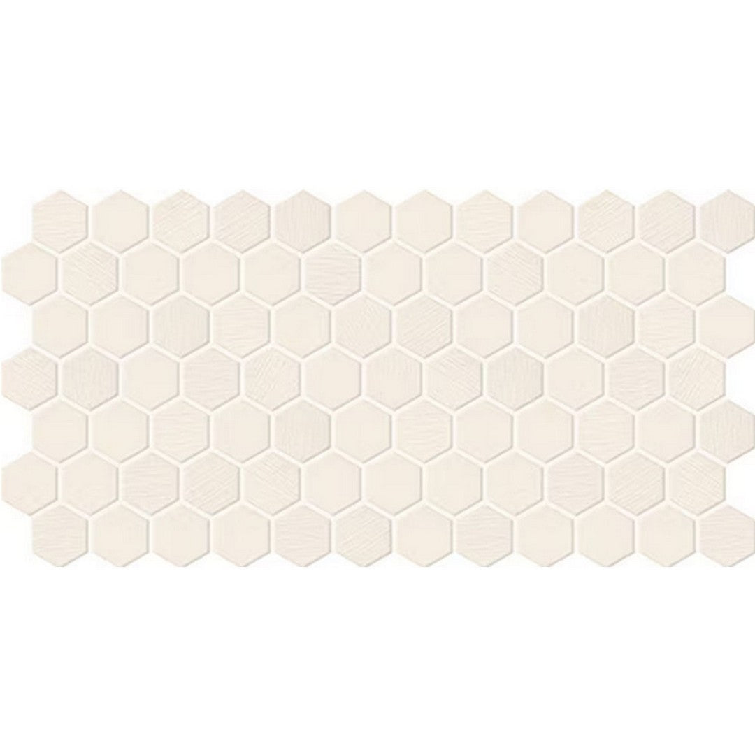 Daltile Keystones 12" x 24" Matte Porcelain 2" Hexagon Mosaic