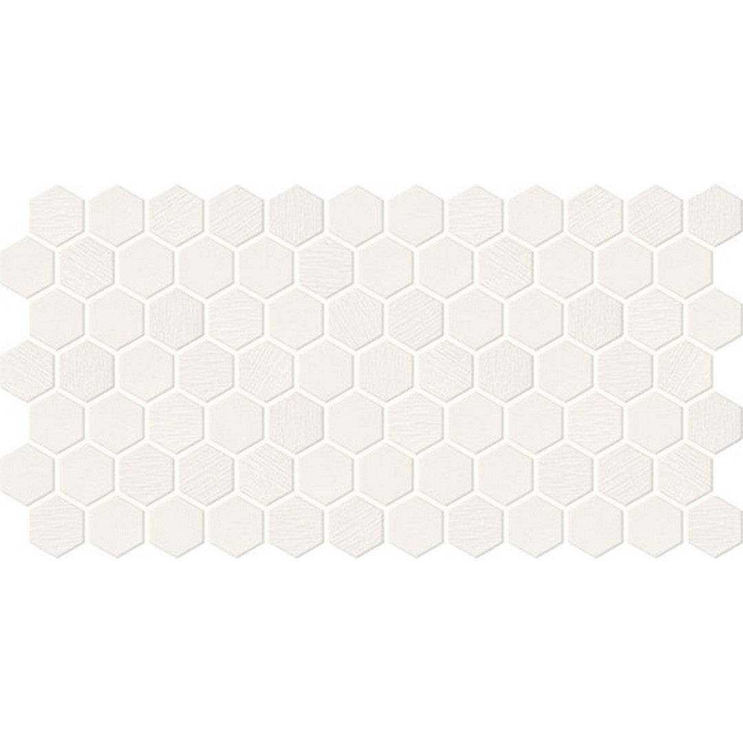 Daltile Keystones 12" x 21" Matte Porcelain 1" Hexagon Mosaic