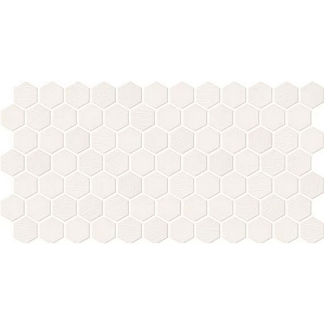 Daltile Keystones 12" x 24" Matte Porcelain 2" Hexagon Mosaic