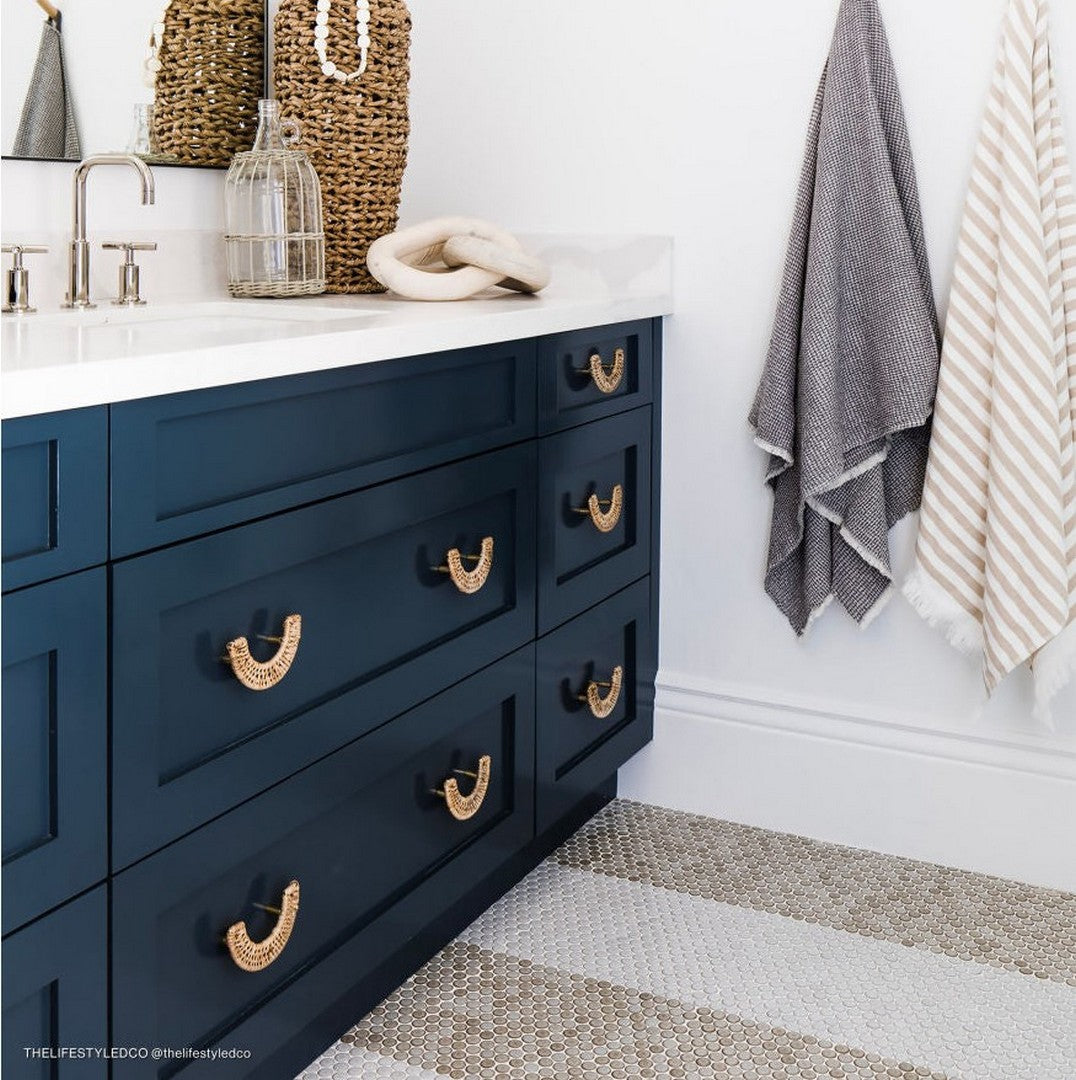 Bedrosians 360° 12" x 12" Penny Rounds Mosaic Matte