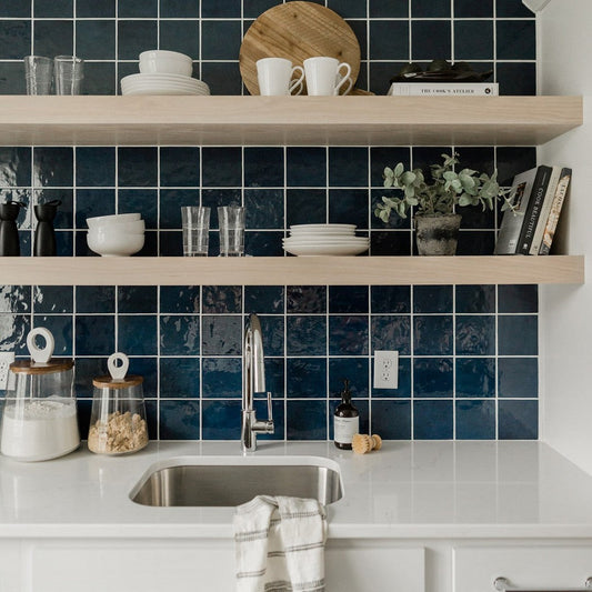 Bedrosians Cloe 5" x 5" Ceramic Wall Tile