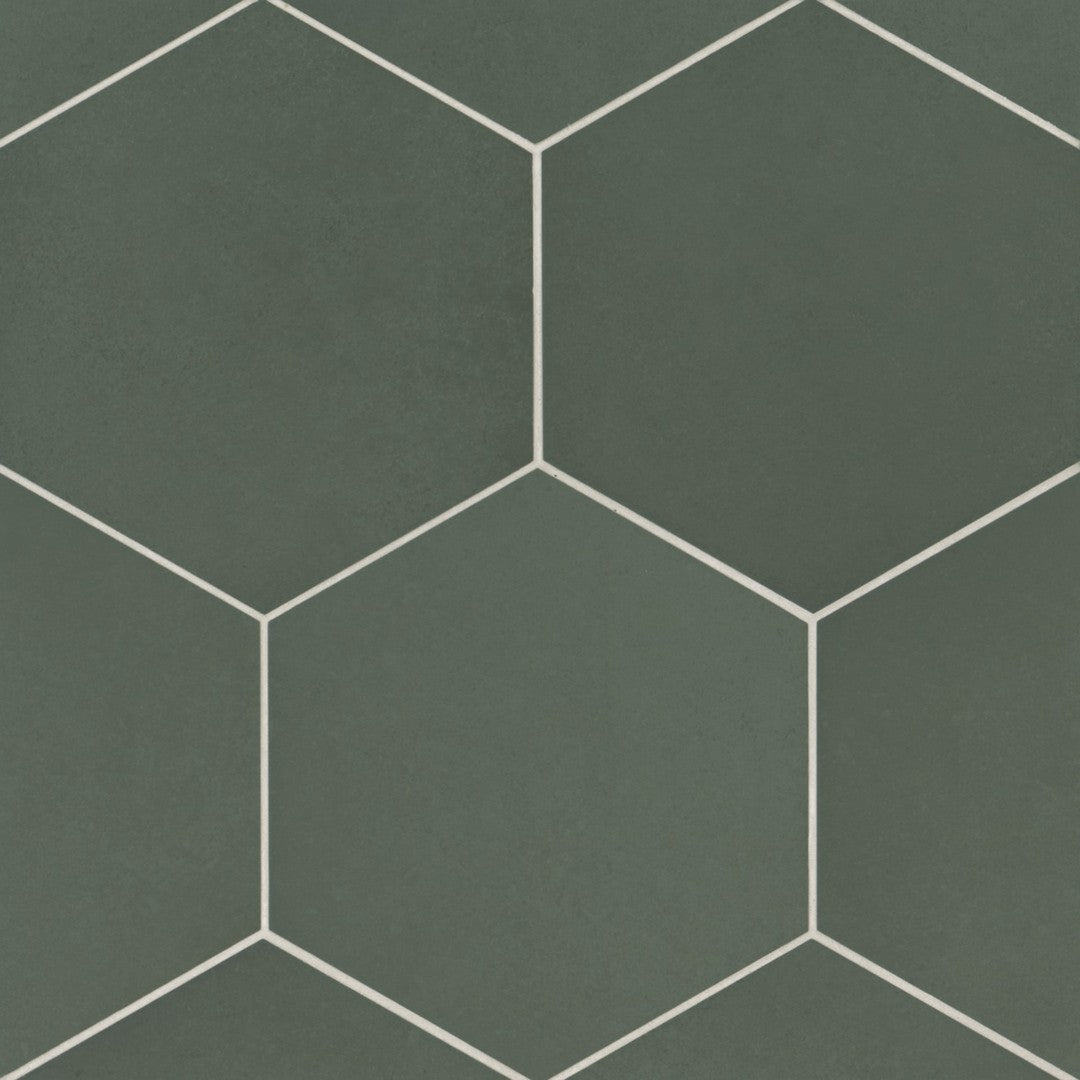 Bedrosians Makoto 10" x 11.5" Porcelain Hexagon Tile