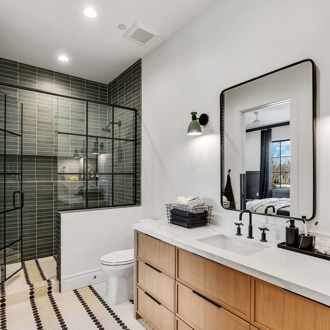 Bedrosians Makoto 10" x 10" Porcelain Round 2" Mosaic