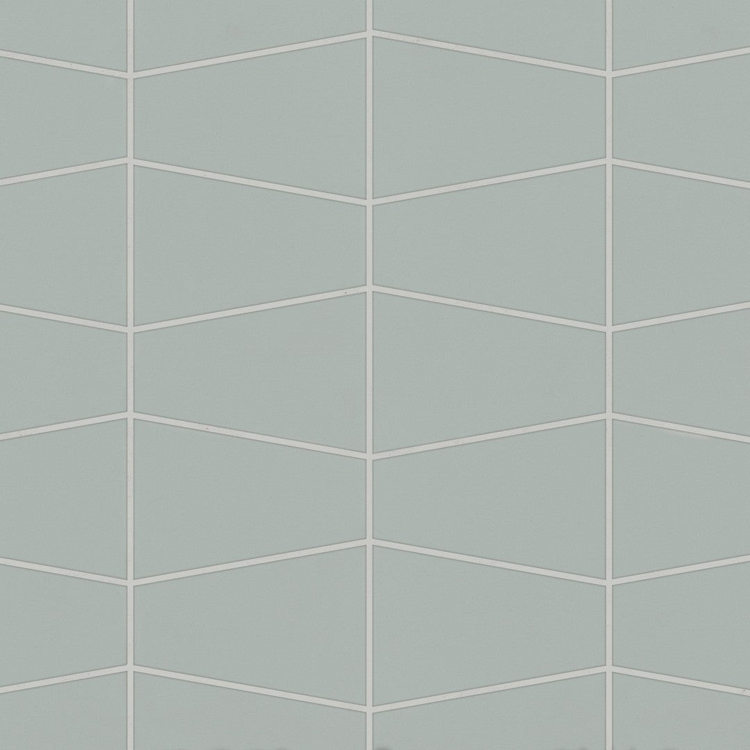 Bedrosians Marin 8.25" x 13" Trapezoid Matte Porcelain Mosaic