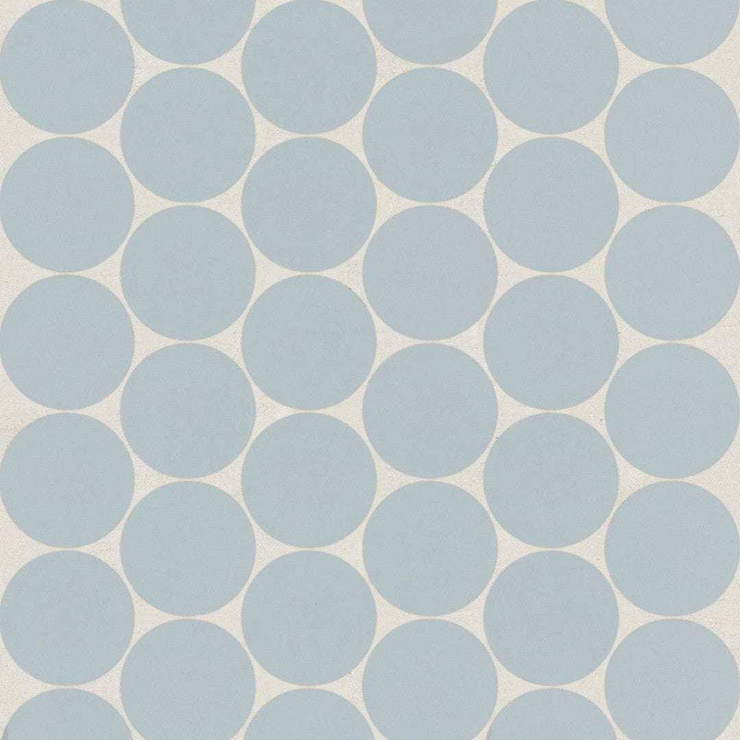 Bedrosians Marin 10.5" x 11.75" Penny Round Matte Porcelain 2" Mosaic