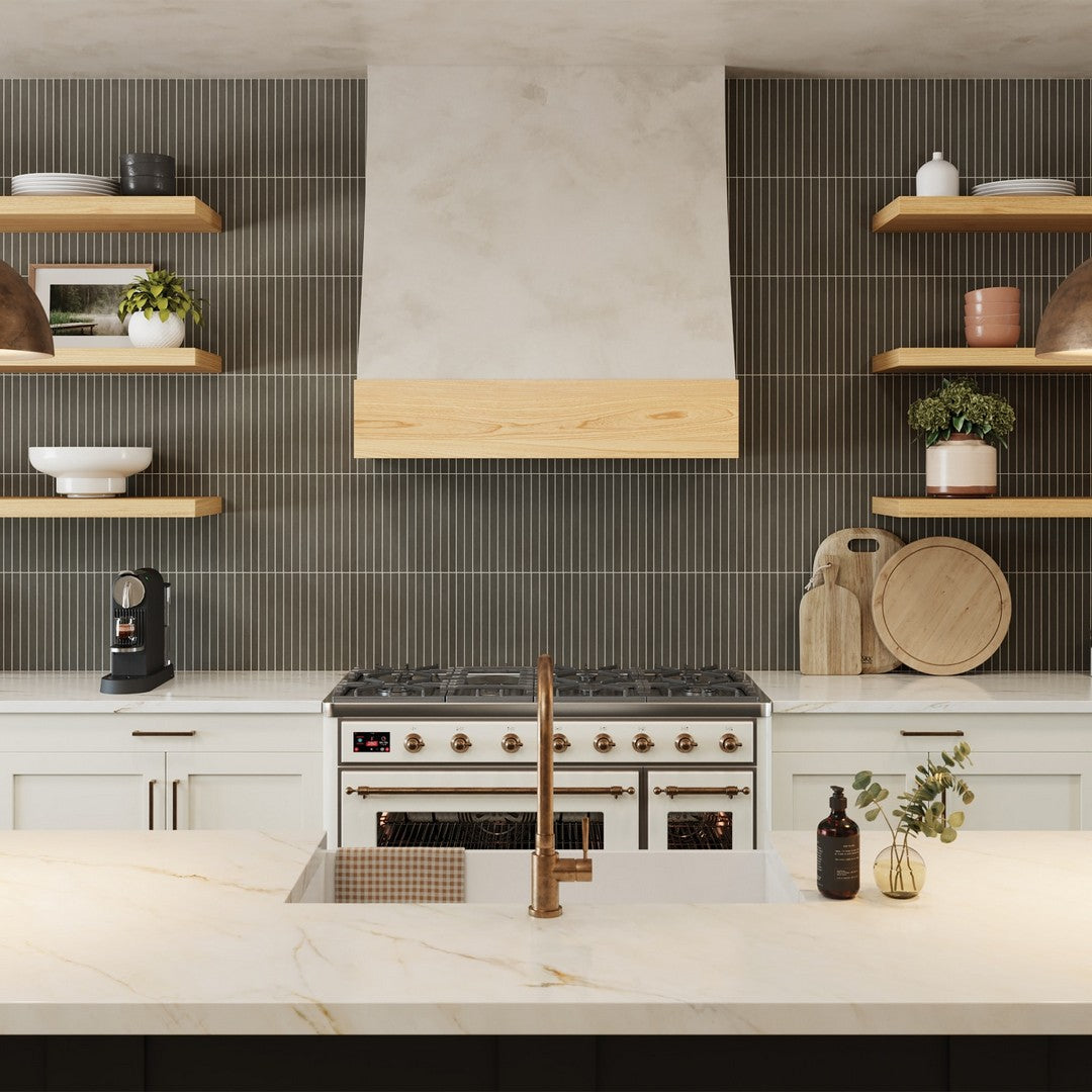 Bedrosians Sahara 11.75" x 11.75" Matte Porcelain Mosaic Tile