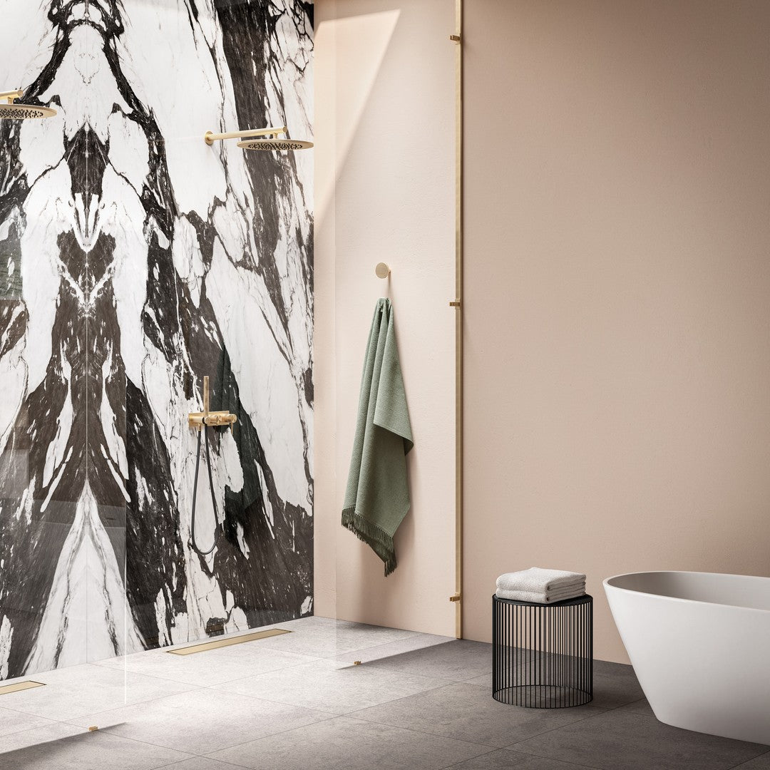 Bedrosians Magnifica The Thirties 30" x 30" Pietra Grey Polished Tile 8mm