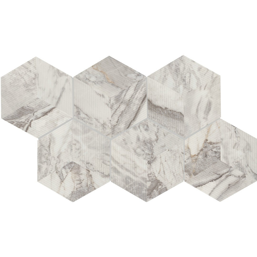 Daltile Divinium 8" x 9" Matte Porcelain Hexagon Microban Floor Tile