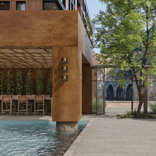 Daltile Calgary 12" x 24" Matte Porcelain Stepwise Floor Tile