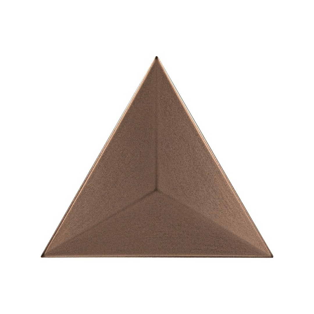 Daltile Electric 5" x 5" Satin Stone & Metal Triangle Peak Wall Tile