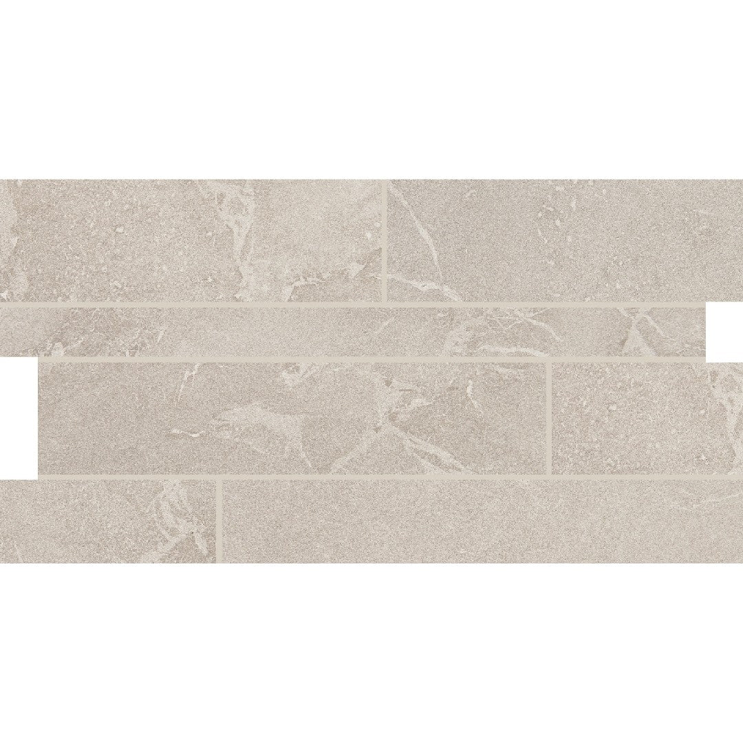 Daltile Enlite 12" x 24" Matte Porcelain Random Linear Mosaic