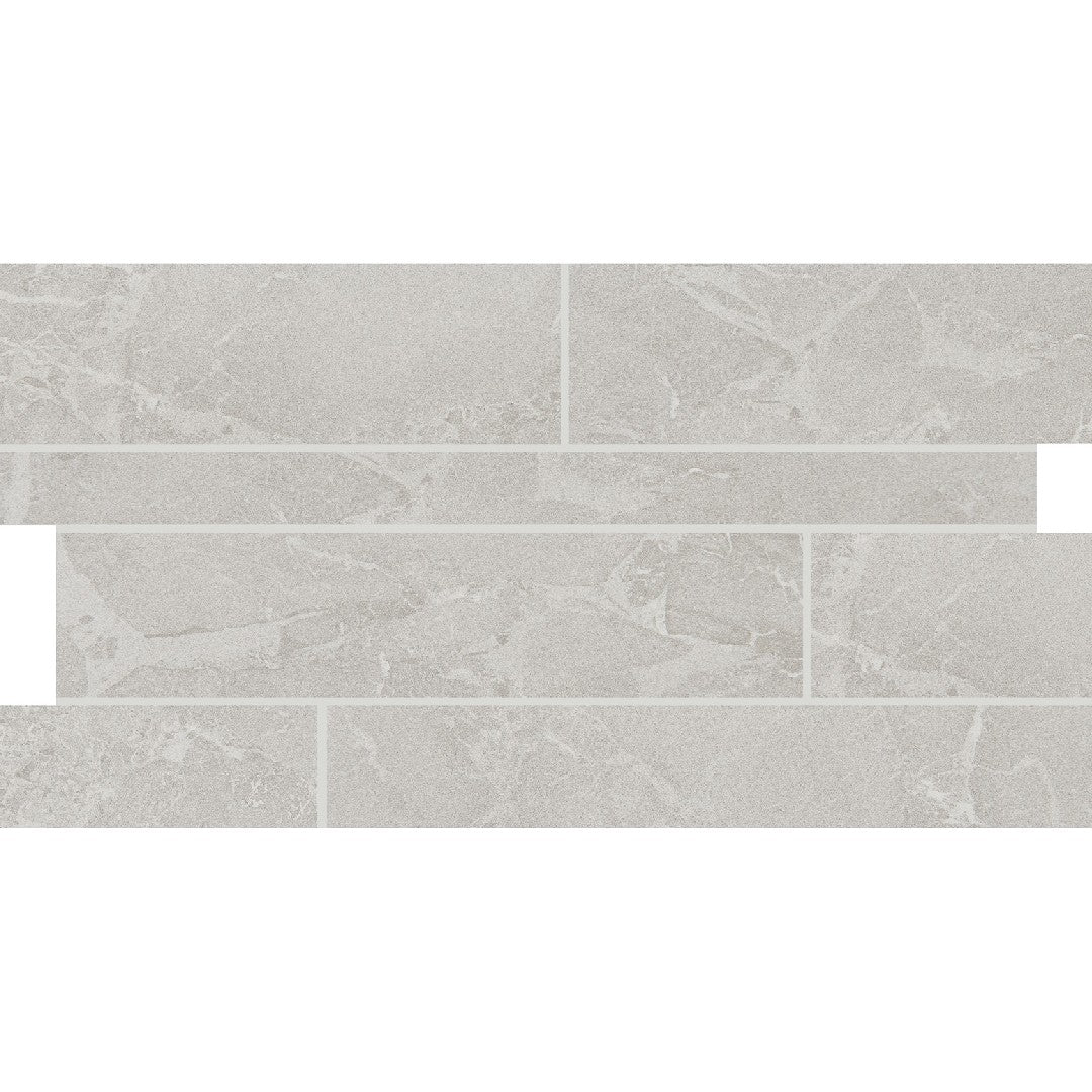 Daltile Enlite 12" x 24" Matte Porcelain Random Linear Mosaic