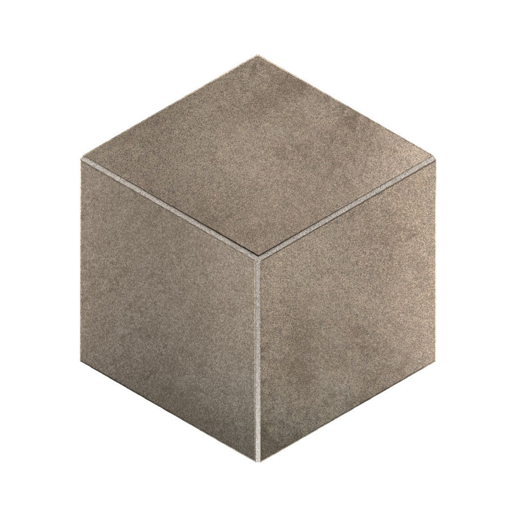 Daltile Emergent 12" x 12" Light Polished Porcelain 3D Cube Mosaic