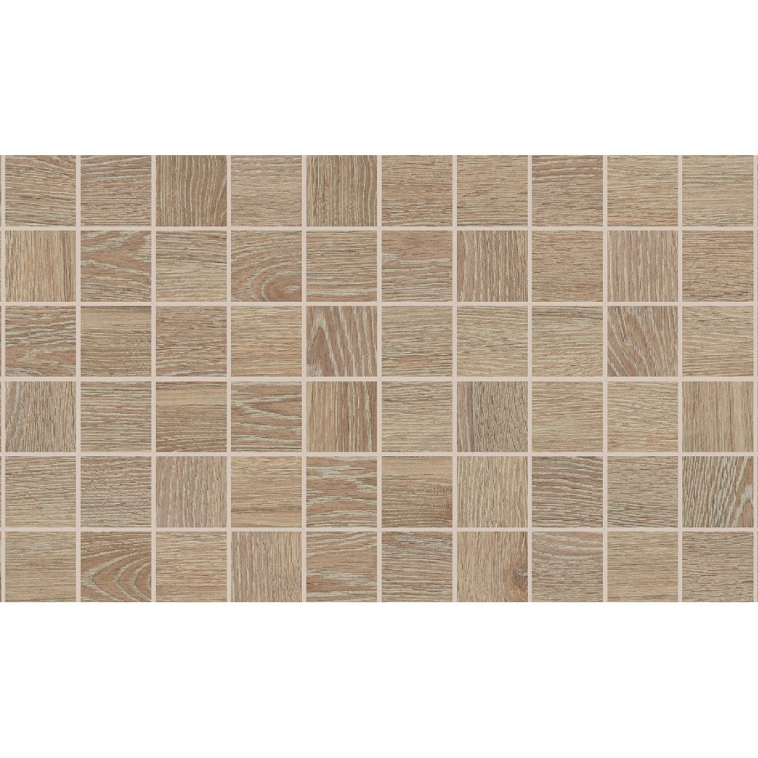 Daltile Emerson Wood 12" x 24" Matte Porcelain 2" Straight Joint Mosaic