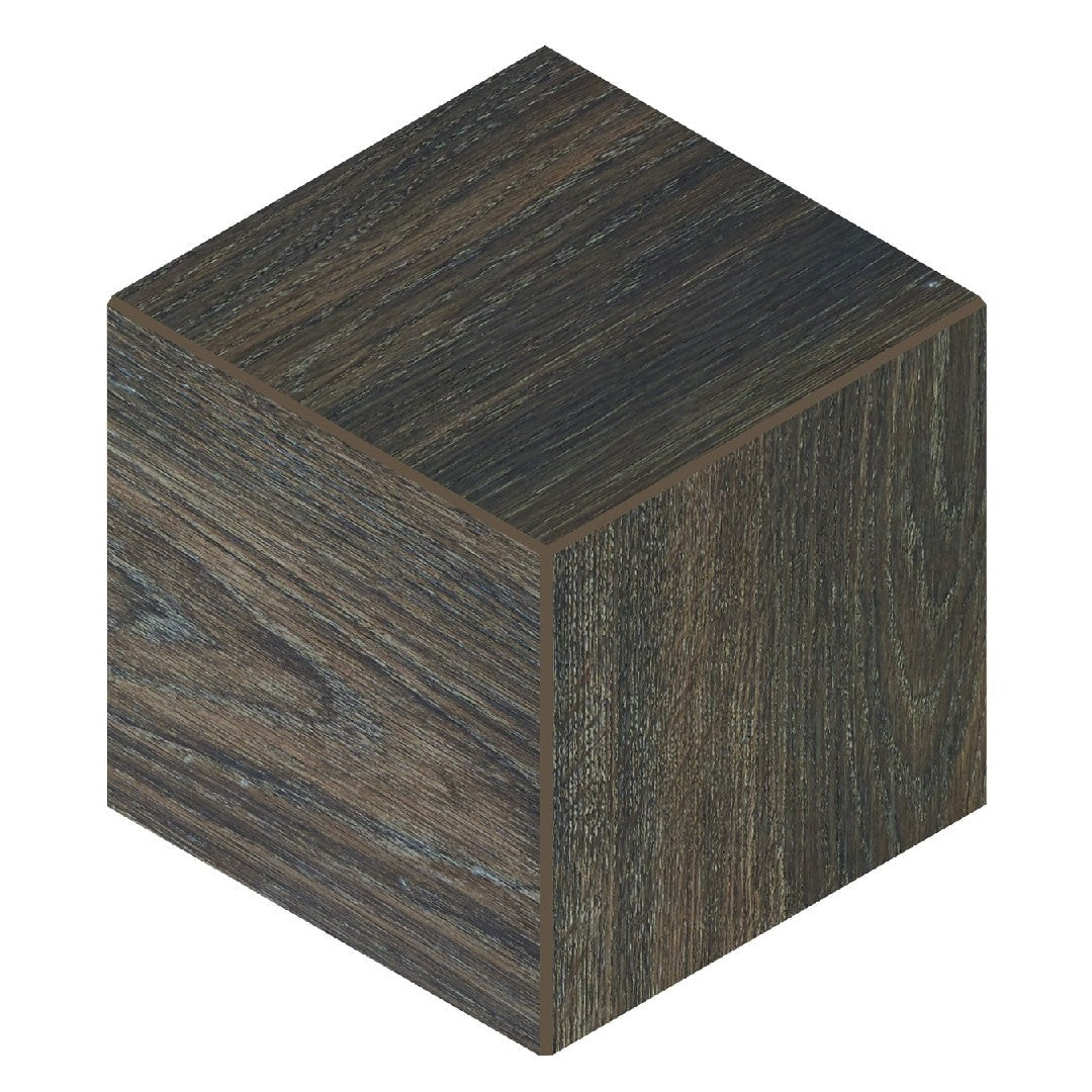 Daltile Emerson Wood 12" x 12" Matte Porcelain 3D Cube Mosaic