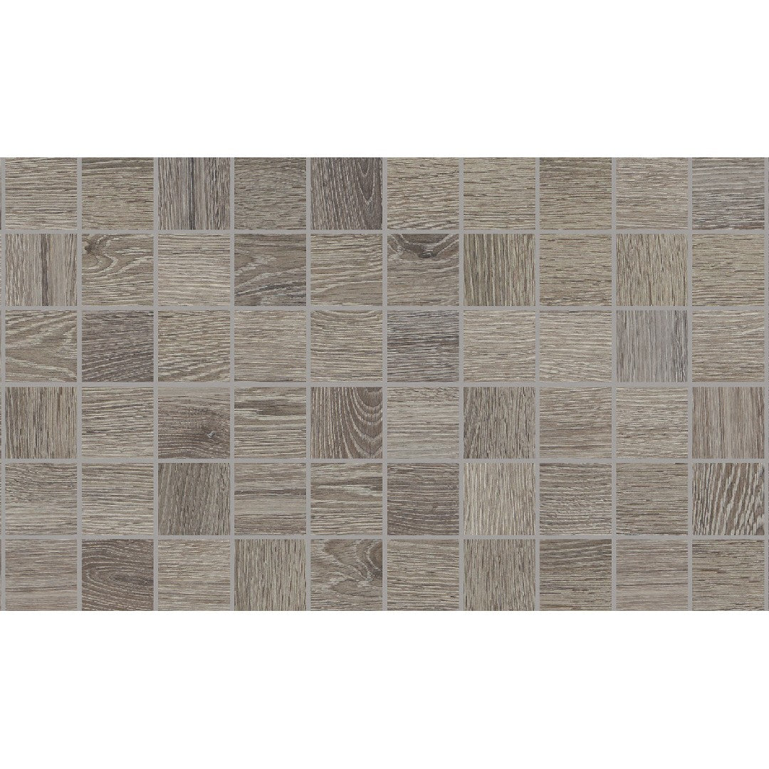 Daltile Emerson Wood 12" x 24" Matte Porcelain 2" Straight Joint Mosaic