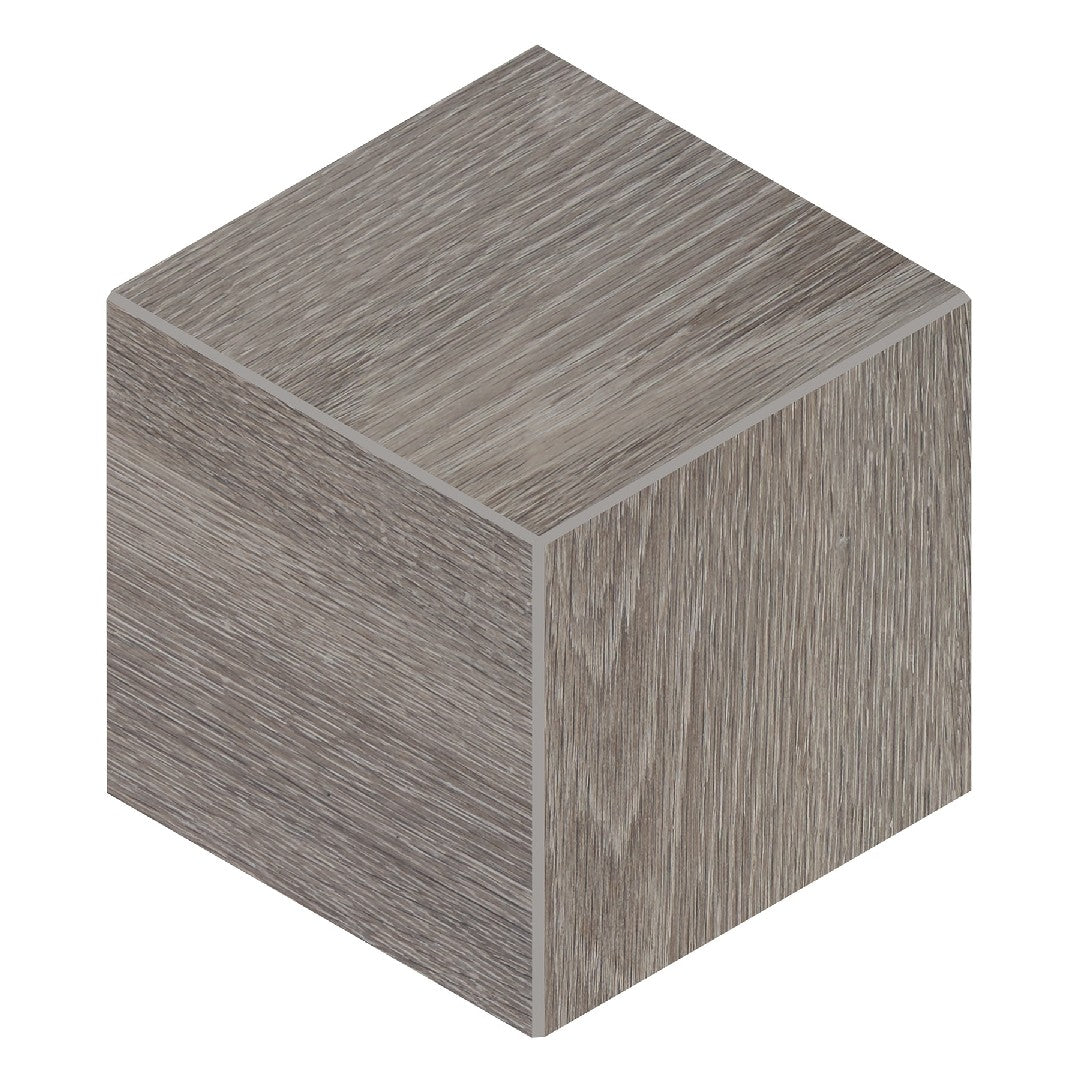 Daltile Emerson Wood 12" x 12" Matte Porcelain 3D Cube Mosaic