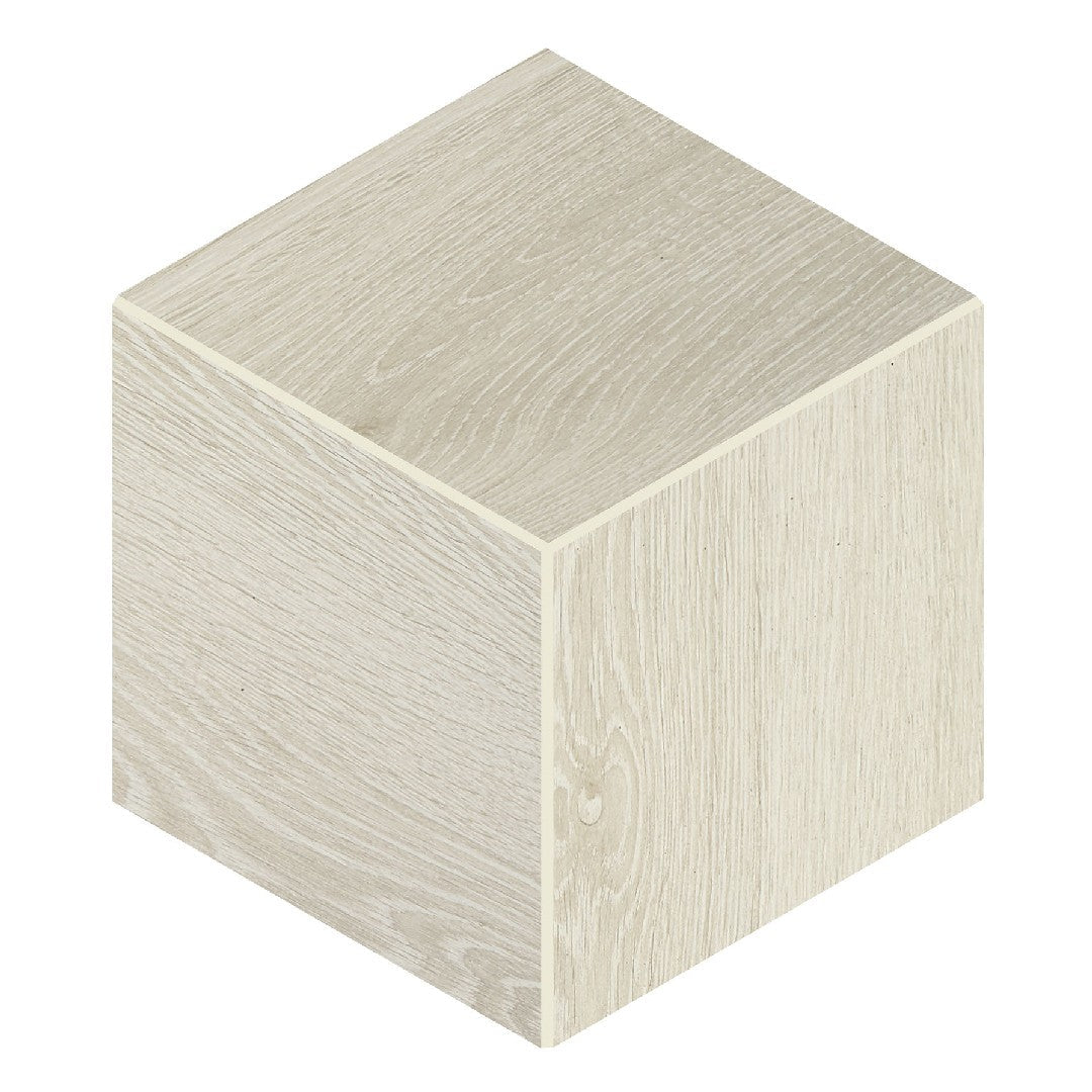 Daltile Emerson Wood 12" x 12" Matte Porcelain 3D Cube Mosaic