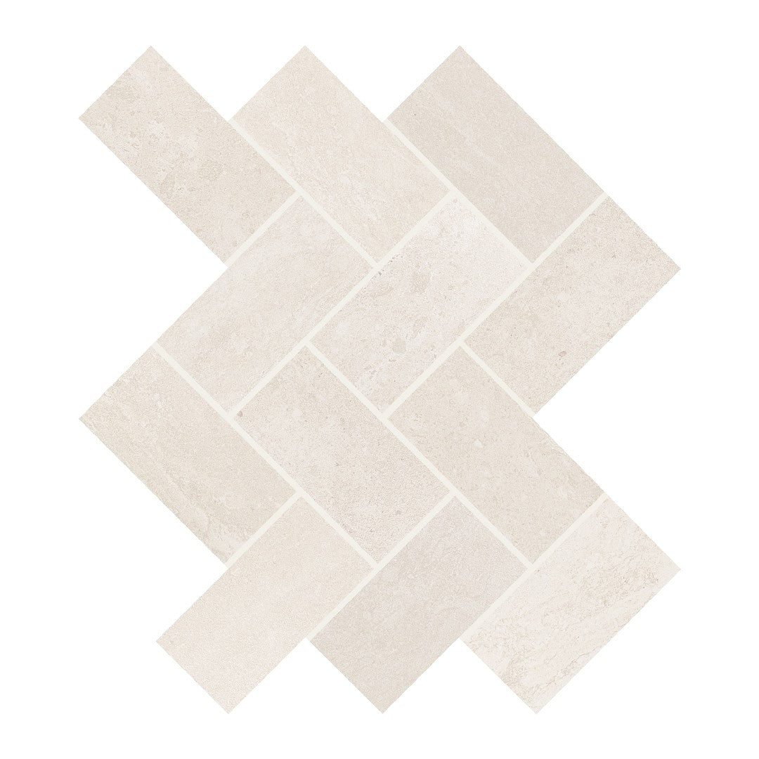 Daltile Advantage 12" x 14" Matte Ceramic 2x4" Herringbone Mosaic