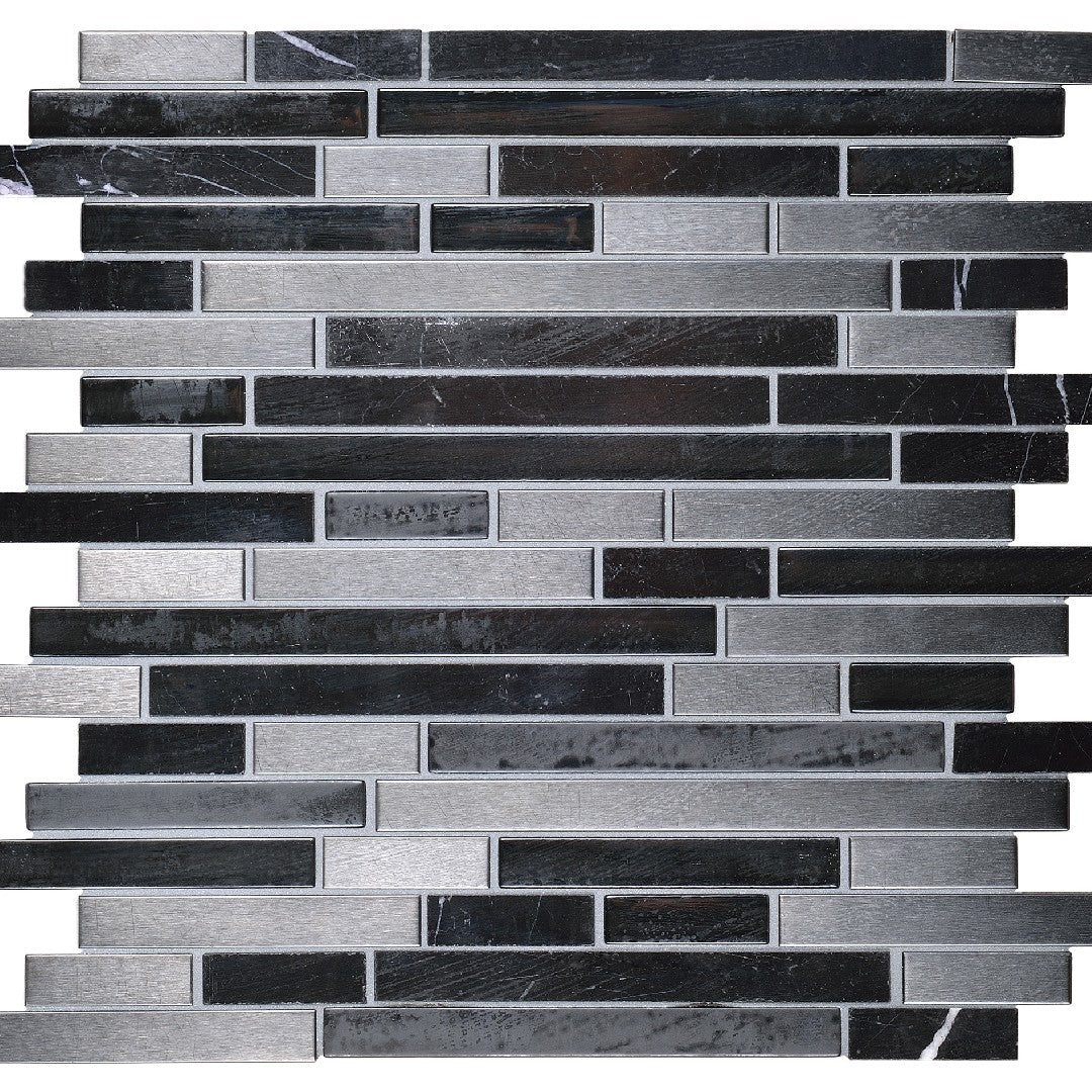 Daltile Endeavors 12" x 12" Mixed Natural Stone 5/8" Random Mosaic