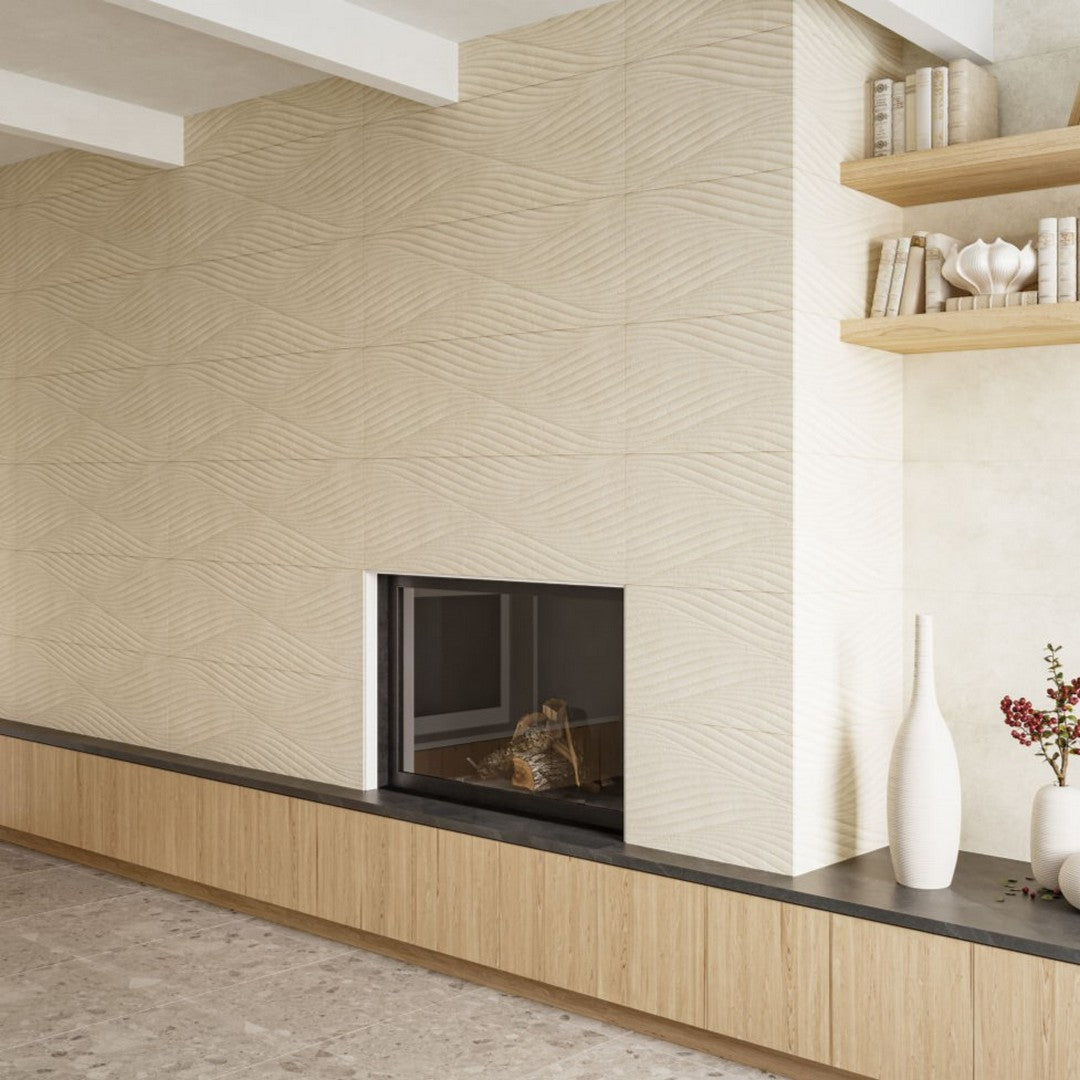 Bedrosians Frammenta 24" x 24" Matte Porcelain Field Tile