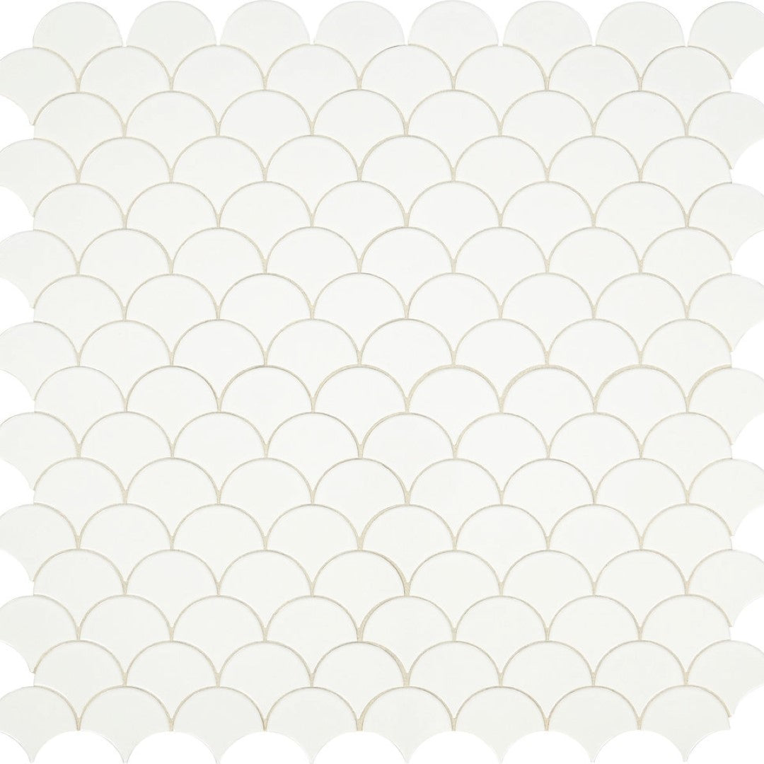 Daltile Revalia Remix 14" x 14" Glossy Ceramic 3" Fan Mosaic