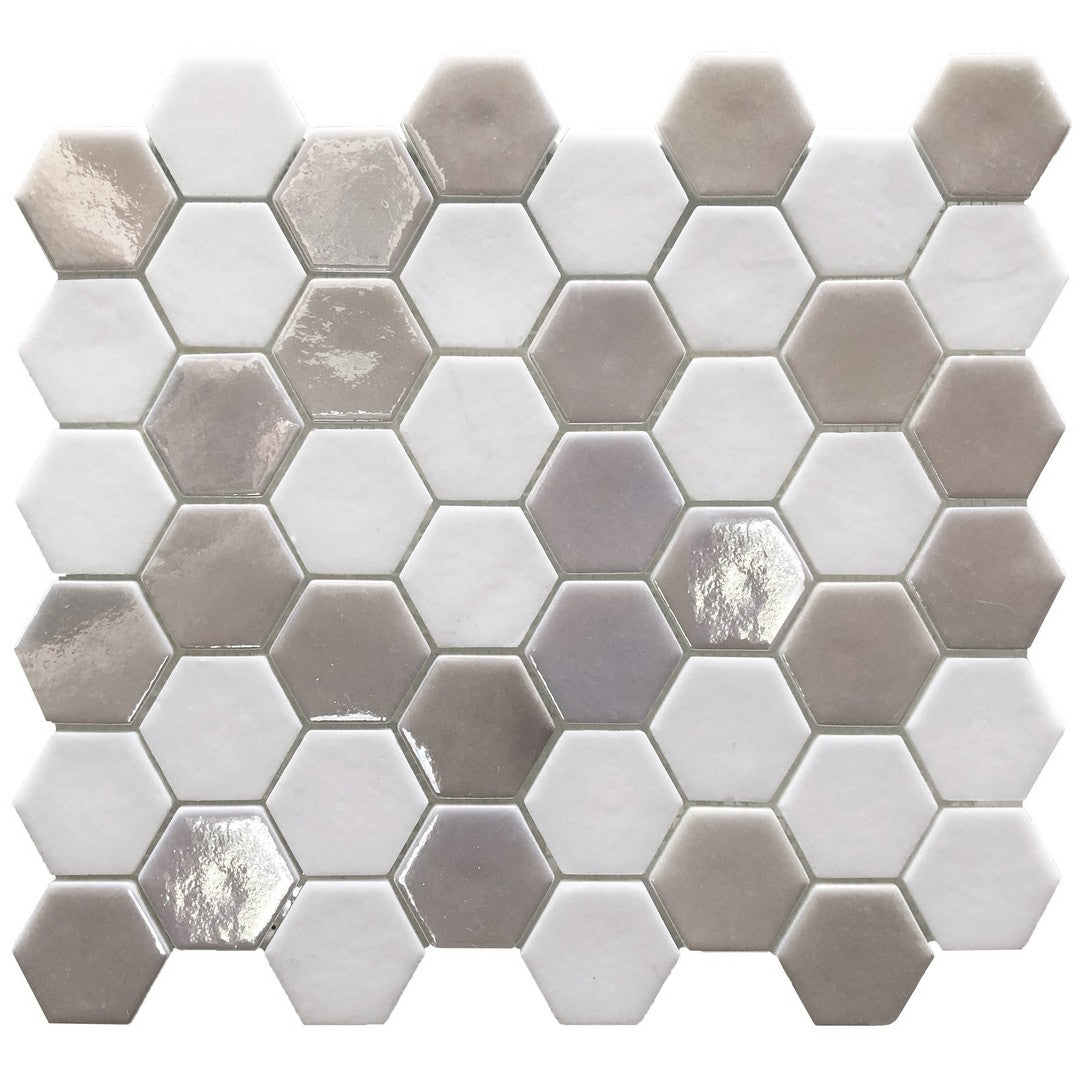 Ottimo Glam 11" x 13" Glossy & Matte Glass Mosaic