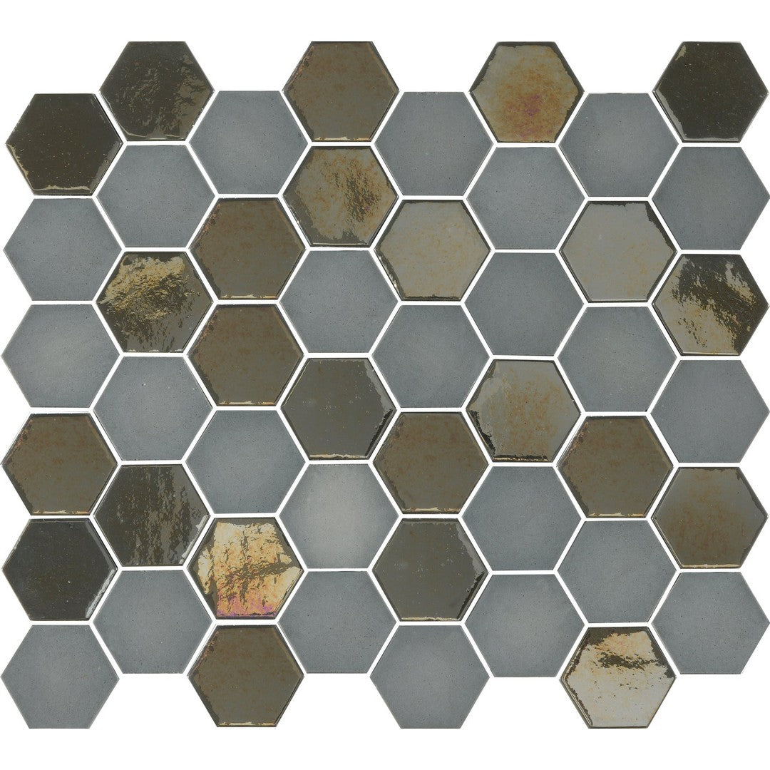 Ottimo Glam 11" x 13" Glossy & Matte Glass Mosaic
