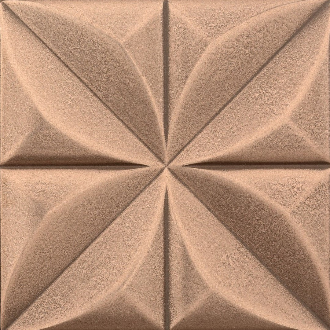 Marazzi GeoMetal 6" x 6" Satin Metal Floret Mosaic