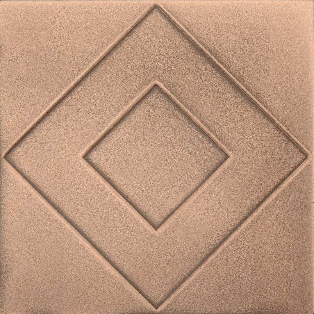 Marazzi GeoMetal 6" x 6" Satin Metal Geometric Mosaic