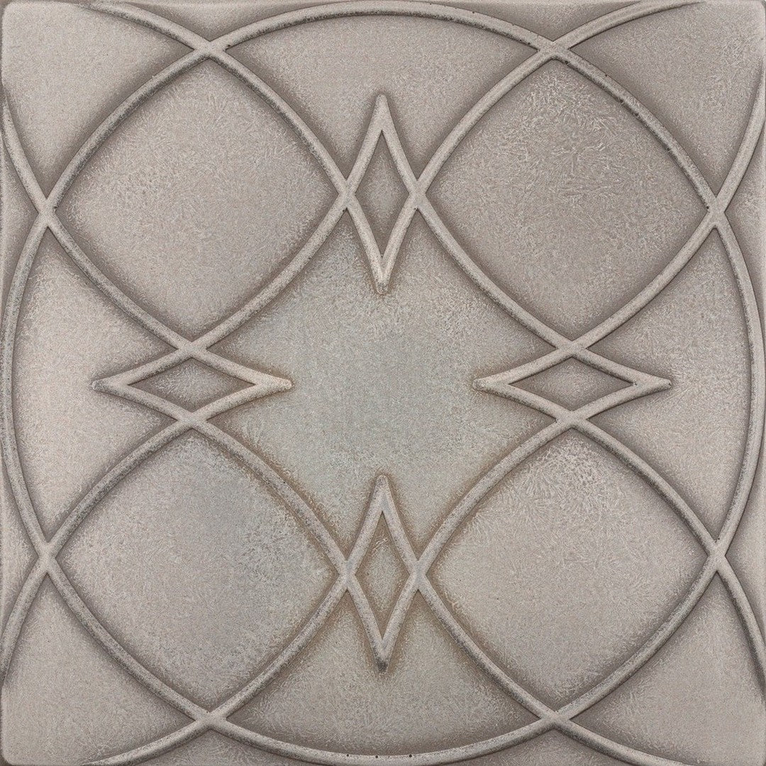 Marazzi GeoMetal 6" x 6" Satin Metal Ornamental Mosaic