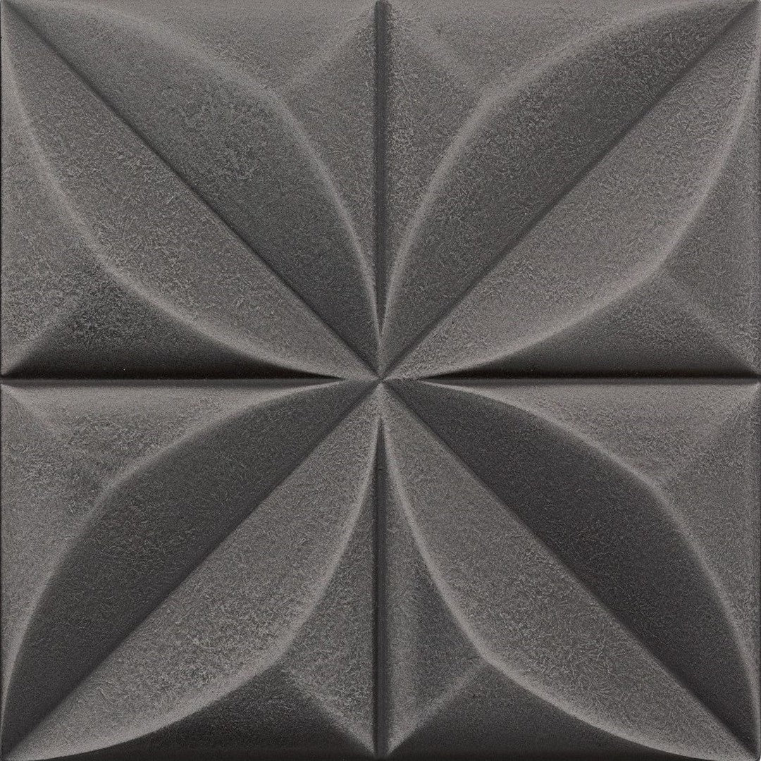 Marazzi GeoMetal 6" x 6" Satin Metal Floret Mosaic