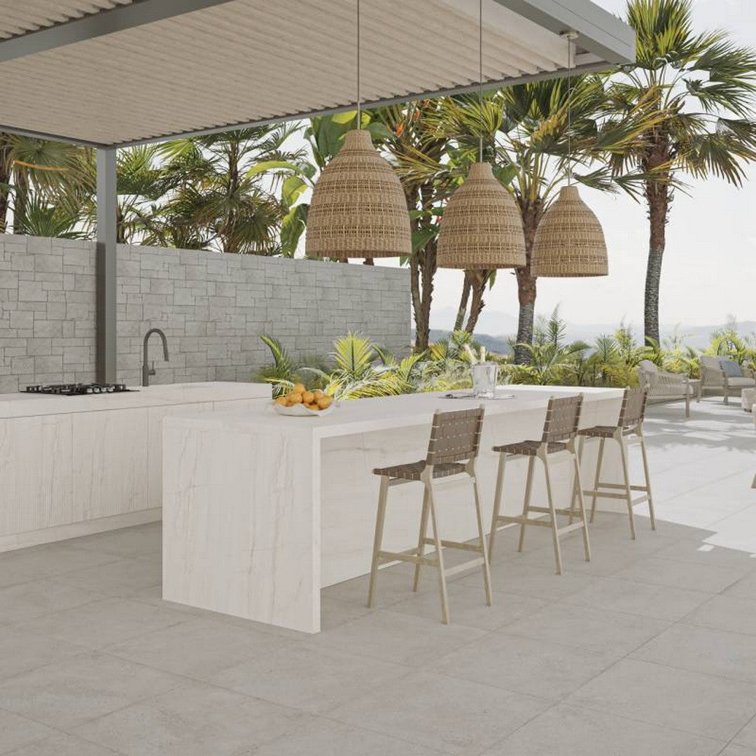 Bedrosians Lanai 24" x 24" Matte Porcelain R11 Anti-Slip Rated 2cm Paver