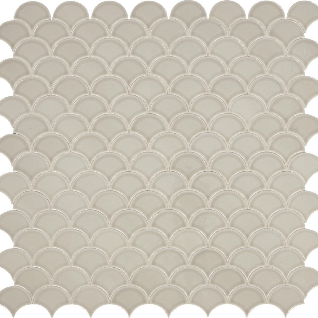 Daltile Revalia Remix 14" x 14" Glossy Ceramic 3" Fan Mosaic