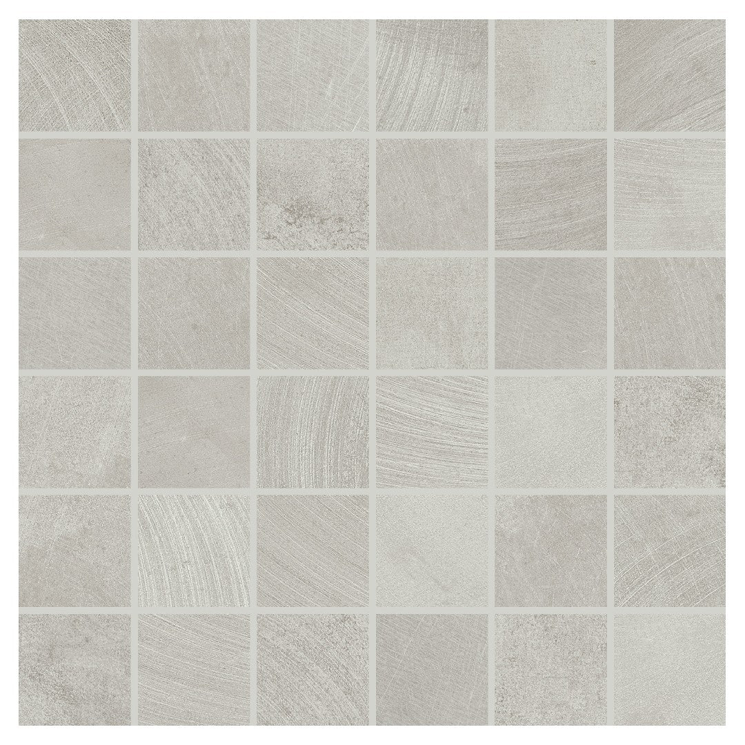 Daltile Ironcraft 12" x 12" Mixed Porcelain 2" Straight Joint Mosaic