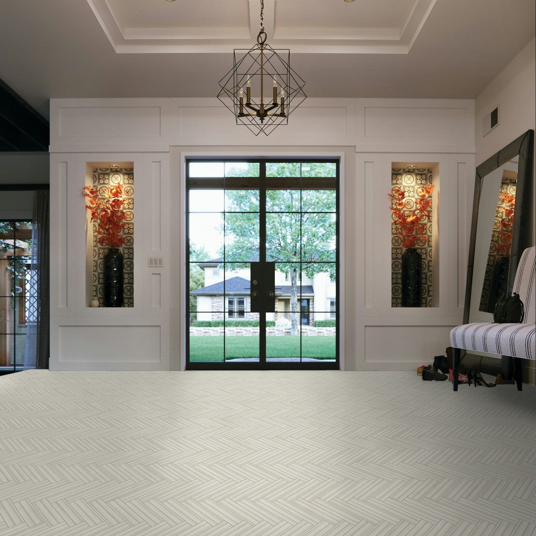 Daltile Indoterra 2" x 9" Matte Porcelain Fluted Floor Tile