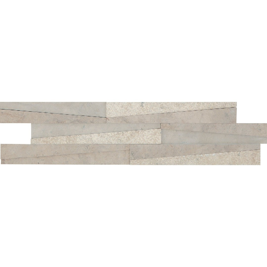 Daltile Natural Stone Limestone 5" x 24" Mix Wedge Mosaic