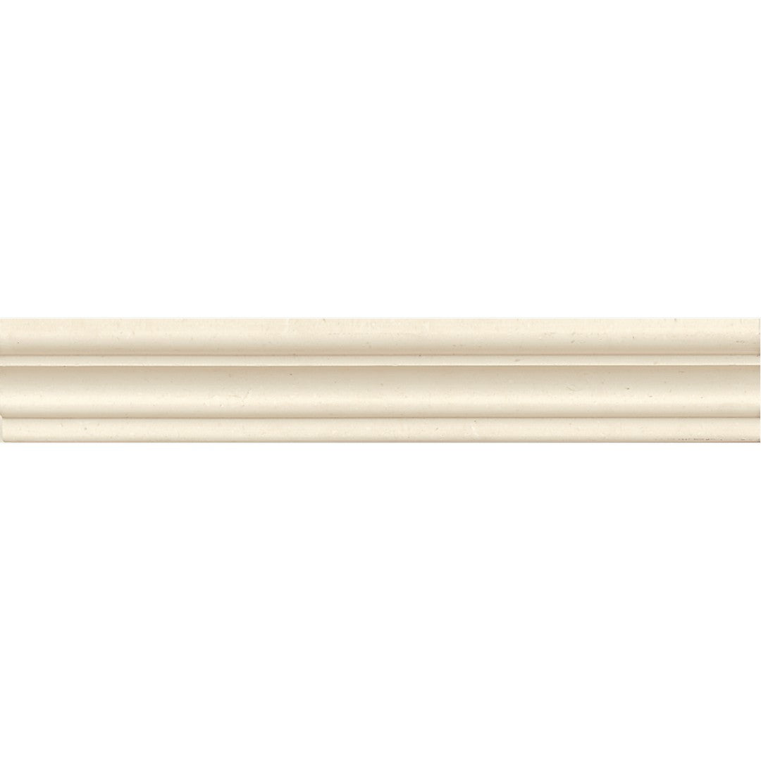 Bedrosians Limestone Corinthian White 2" x 12" Trim