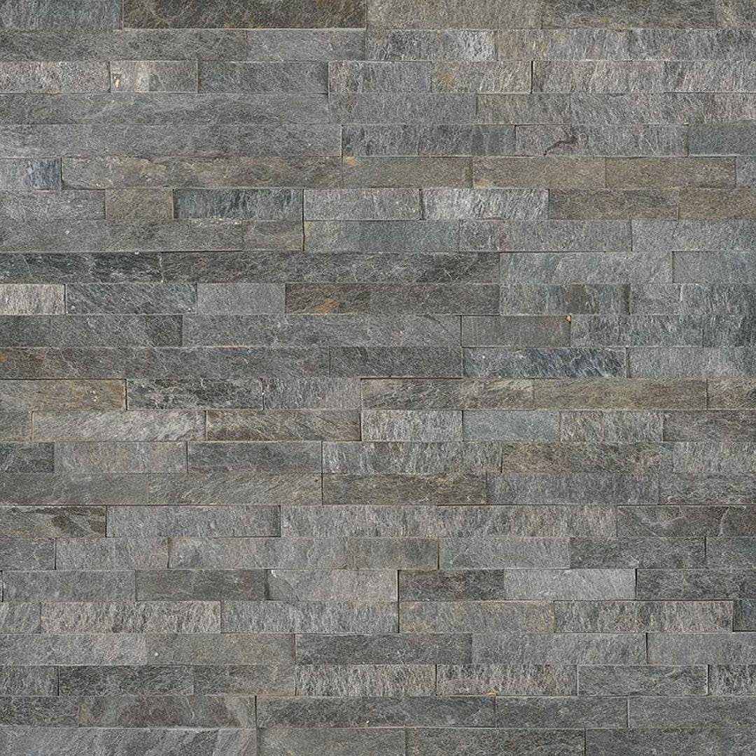 MS International Rockmount 6" x 24" Quartzite Stacked Stone Panel